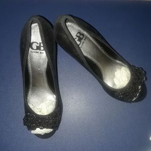 Size 7.5 Gianni Bini Peep Toe Heels